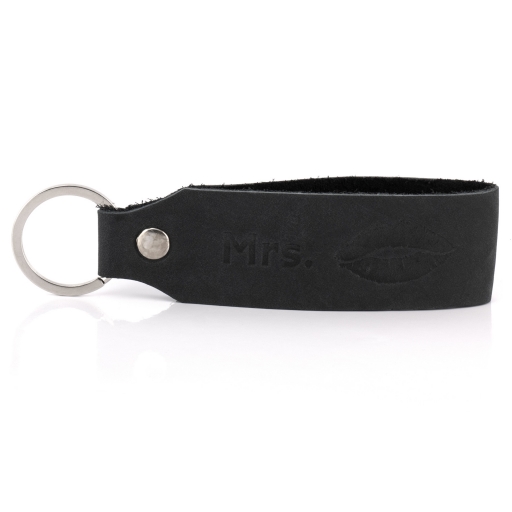 Key chain fair-trade stamping leather \